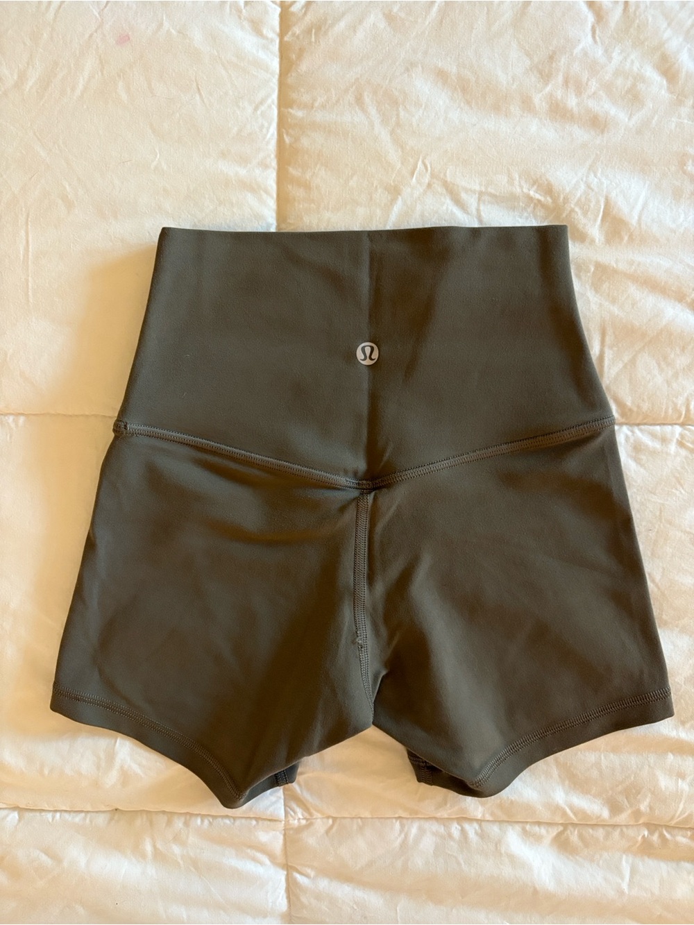 lululemon athletica 2” High-Rise Athletic Shorts in taupe